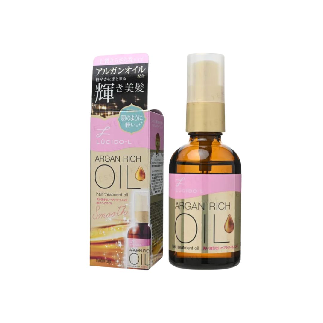 Mandom - Lucido-L Argan Rich Hair Treatment Oil Smooth