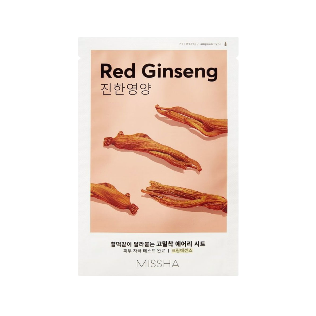 Missha - Airy Fit Sheet Mask Red Ginseng