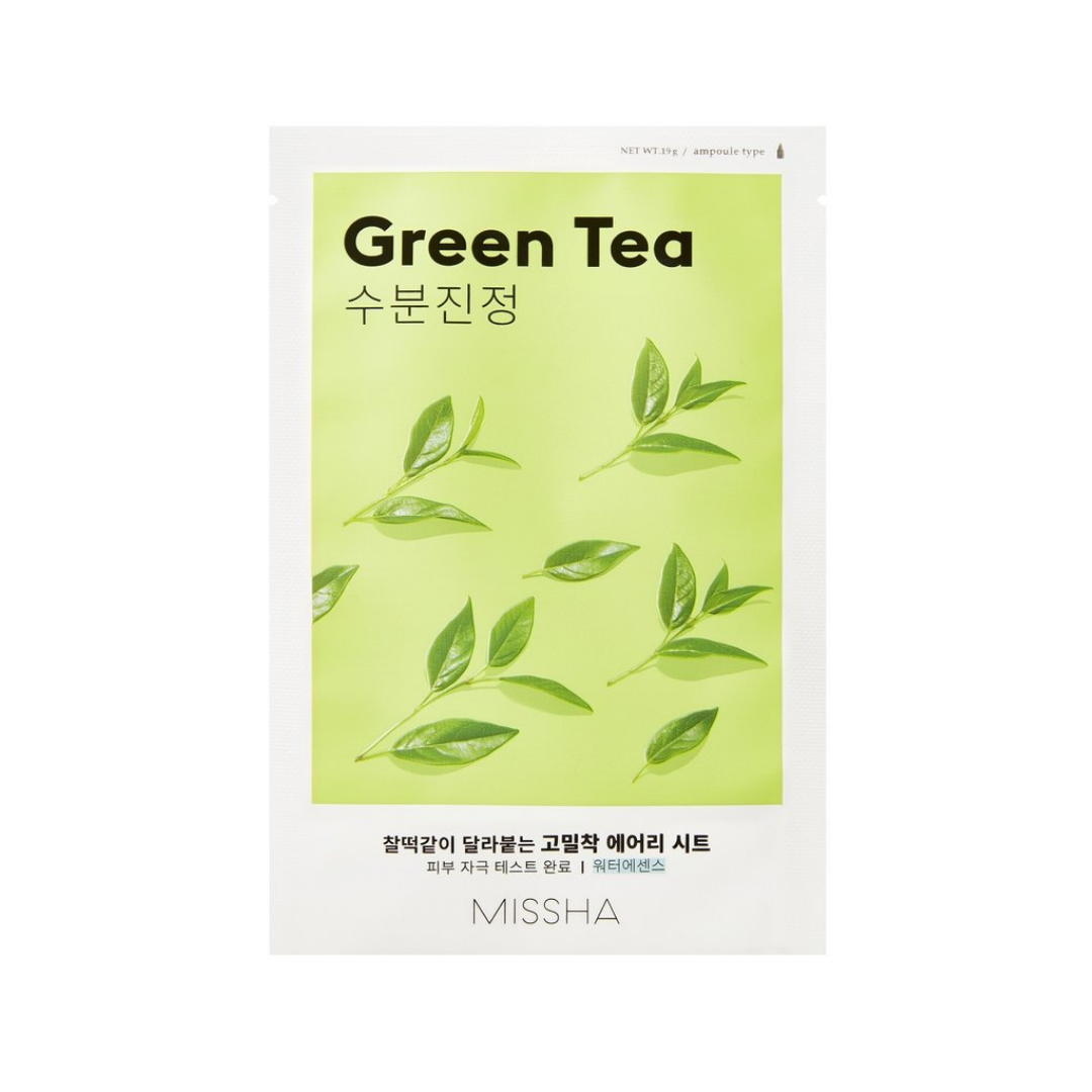 Missha - Airy Fit Sheet Mask Green Tea