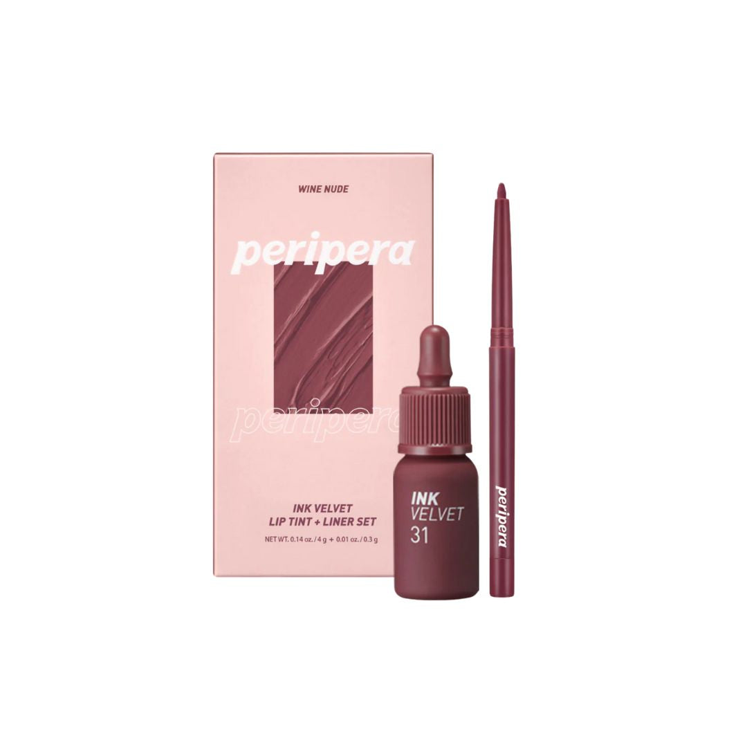 Peripera - Ink Velvet + Lip Liner Set